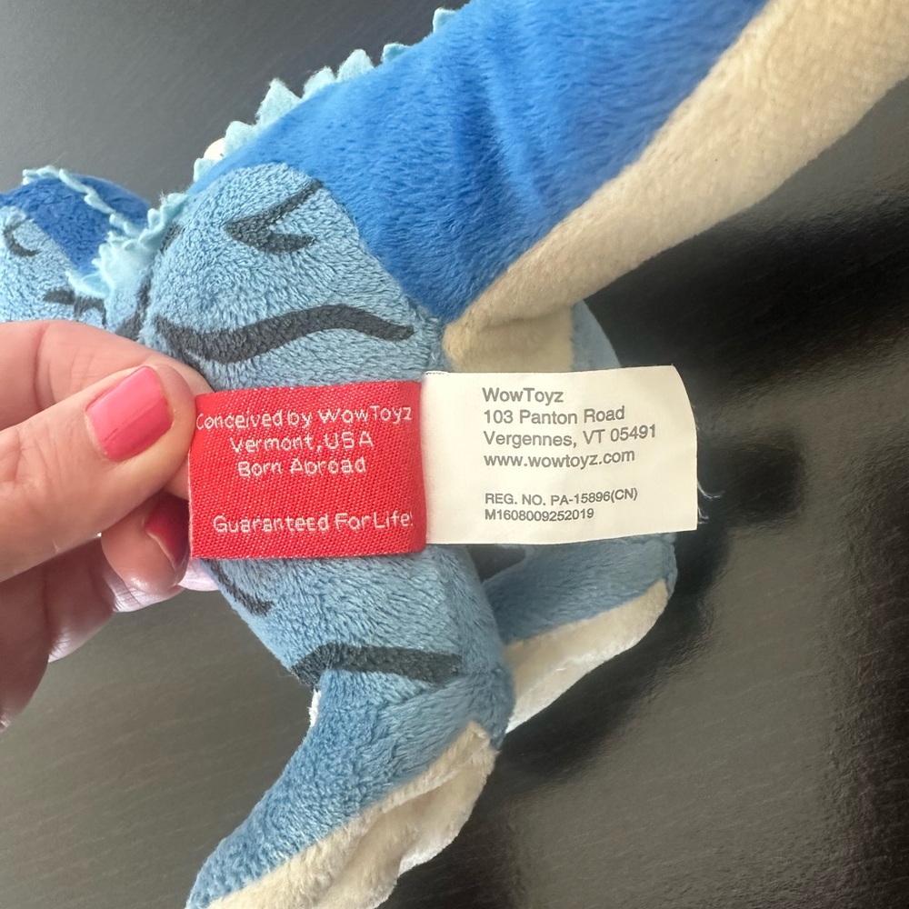 NWT Cuddle Zoo Blue T Rex Dinosaur Plush - Picture 4 of 8